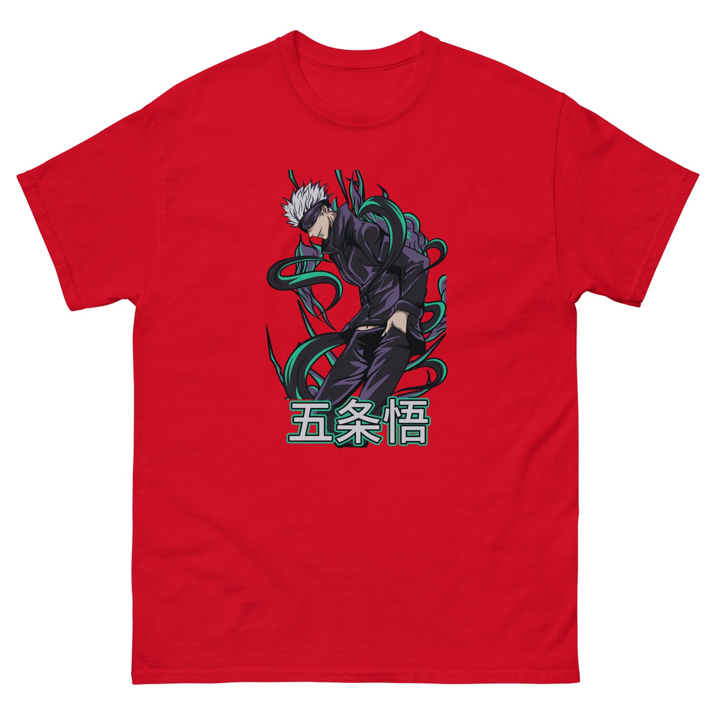 Jujutsu Kaisen Anime Gojo Aura Classic Short Sleeve T-Shirt