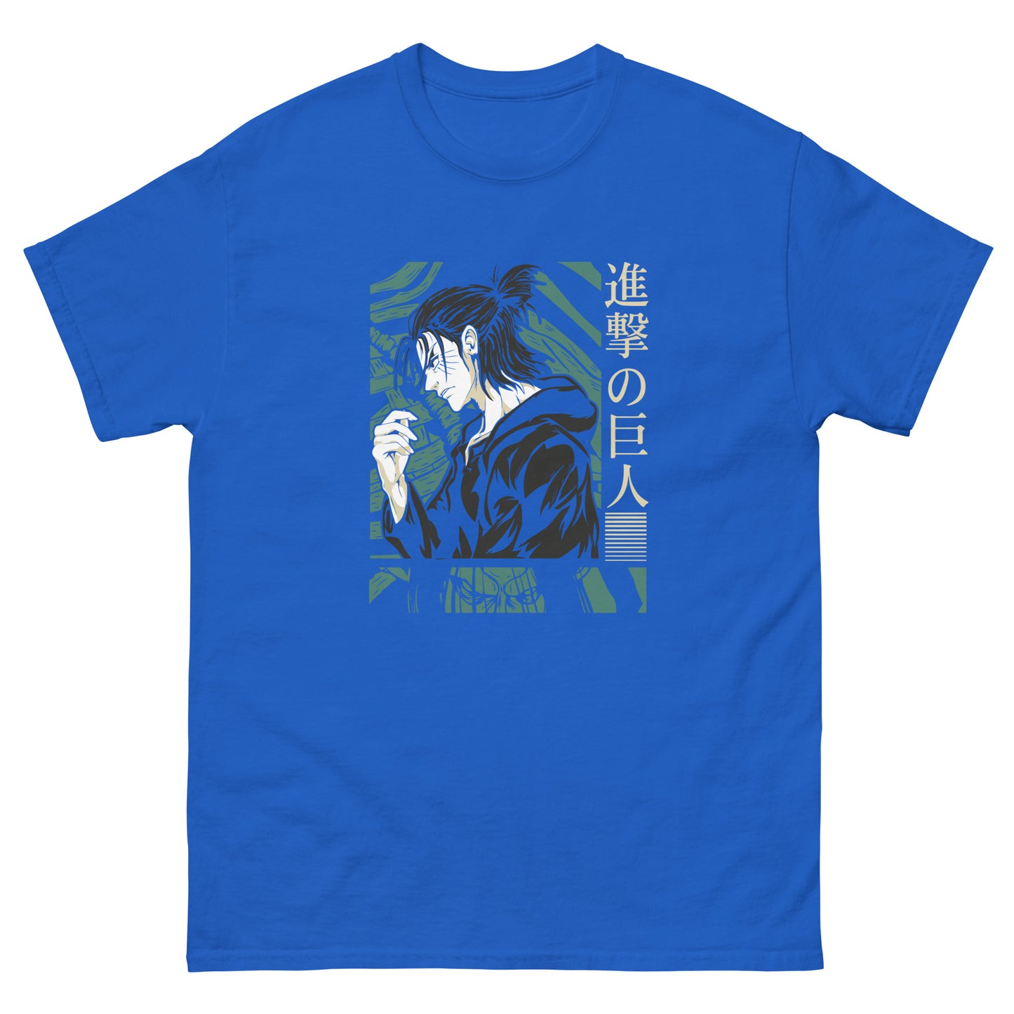 Attack On Titan Anime Eren Yeager Revenge Pre-Rumbling Men's classic tee