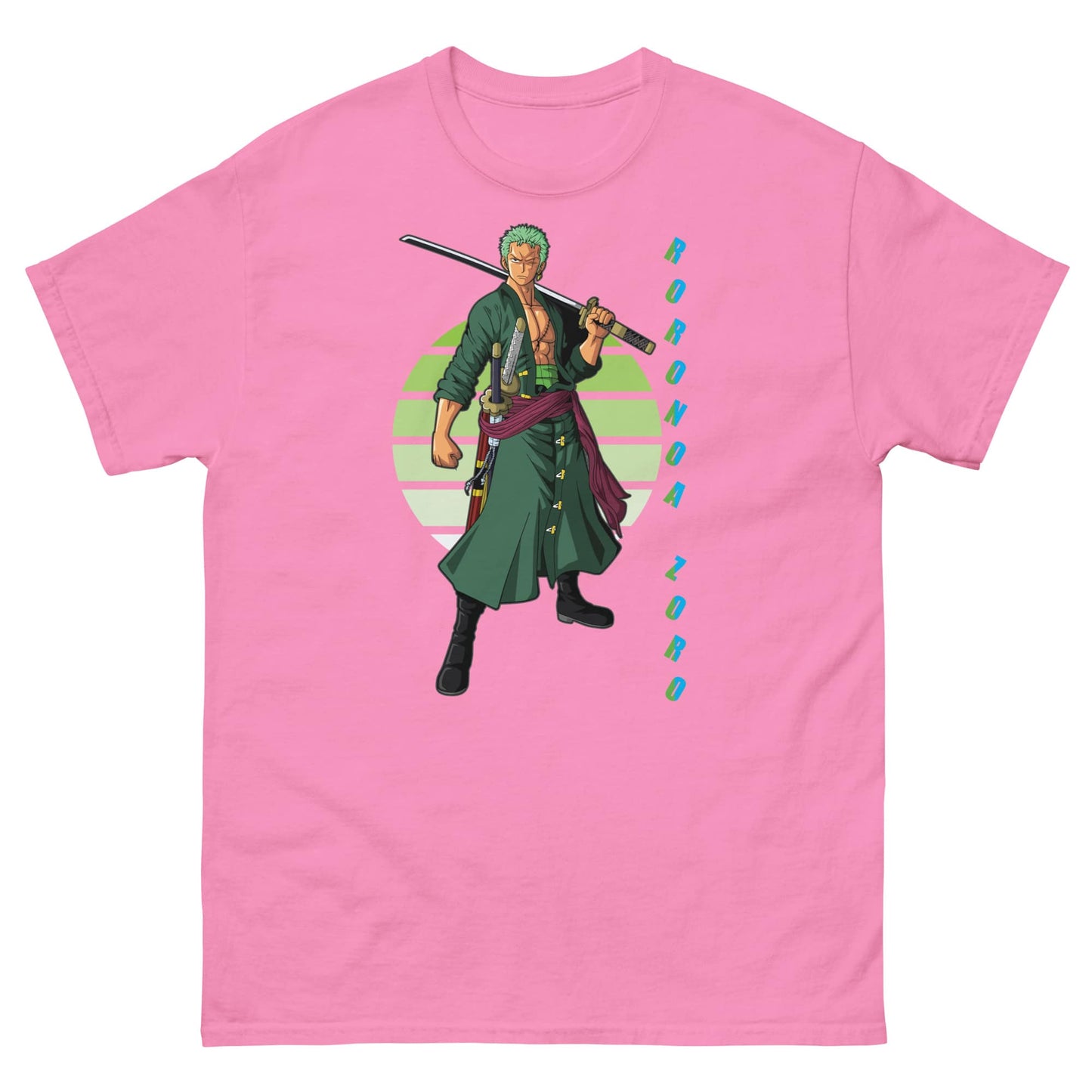 One Piece Anime Roronoa Zoro classic T-Shirt