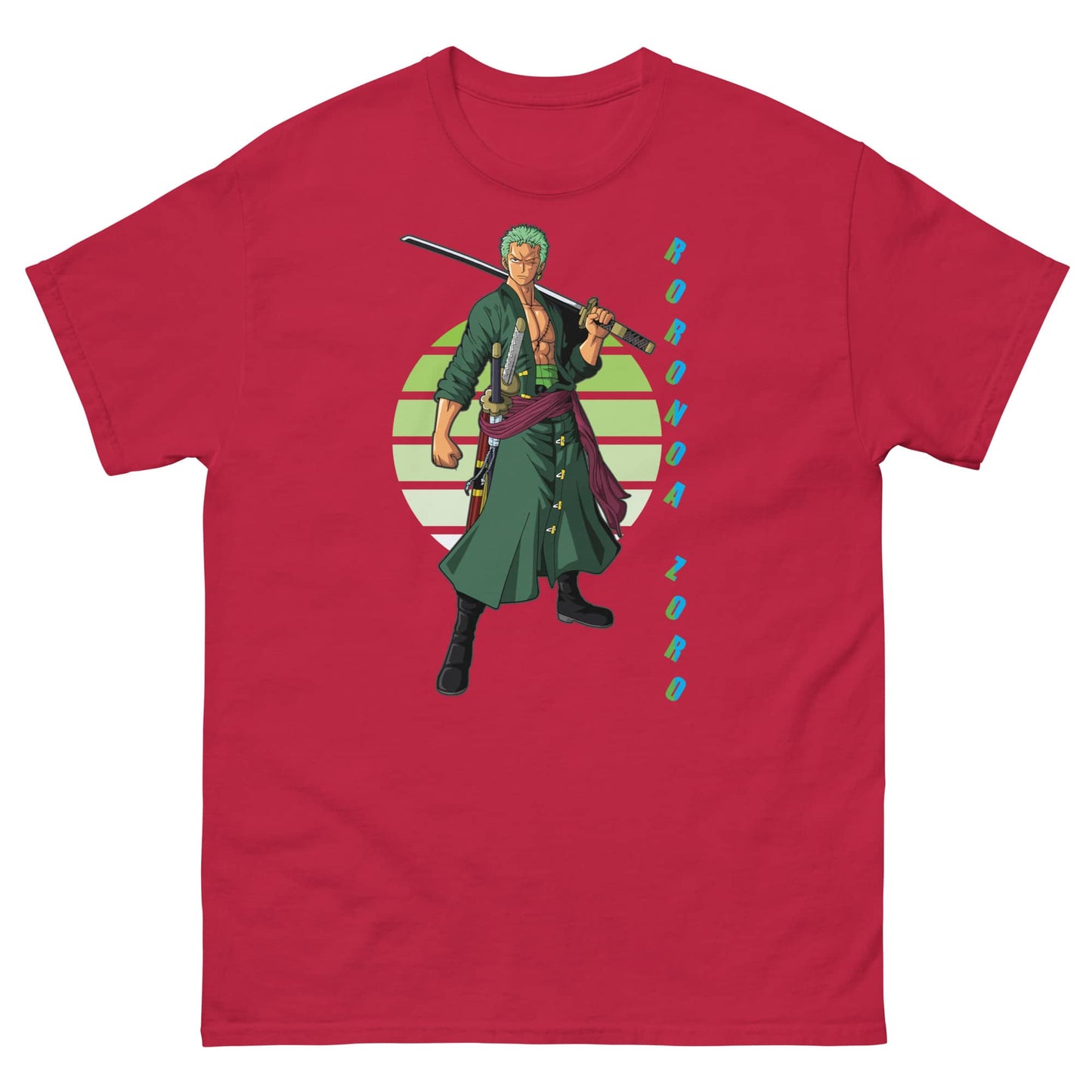 One Piece Anime Roronoa Zoro classic T-Shirt