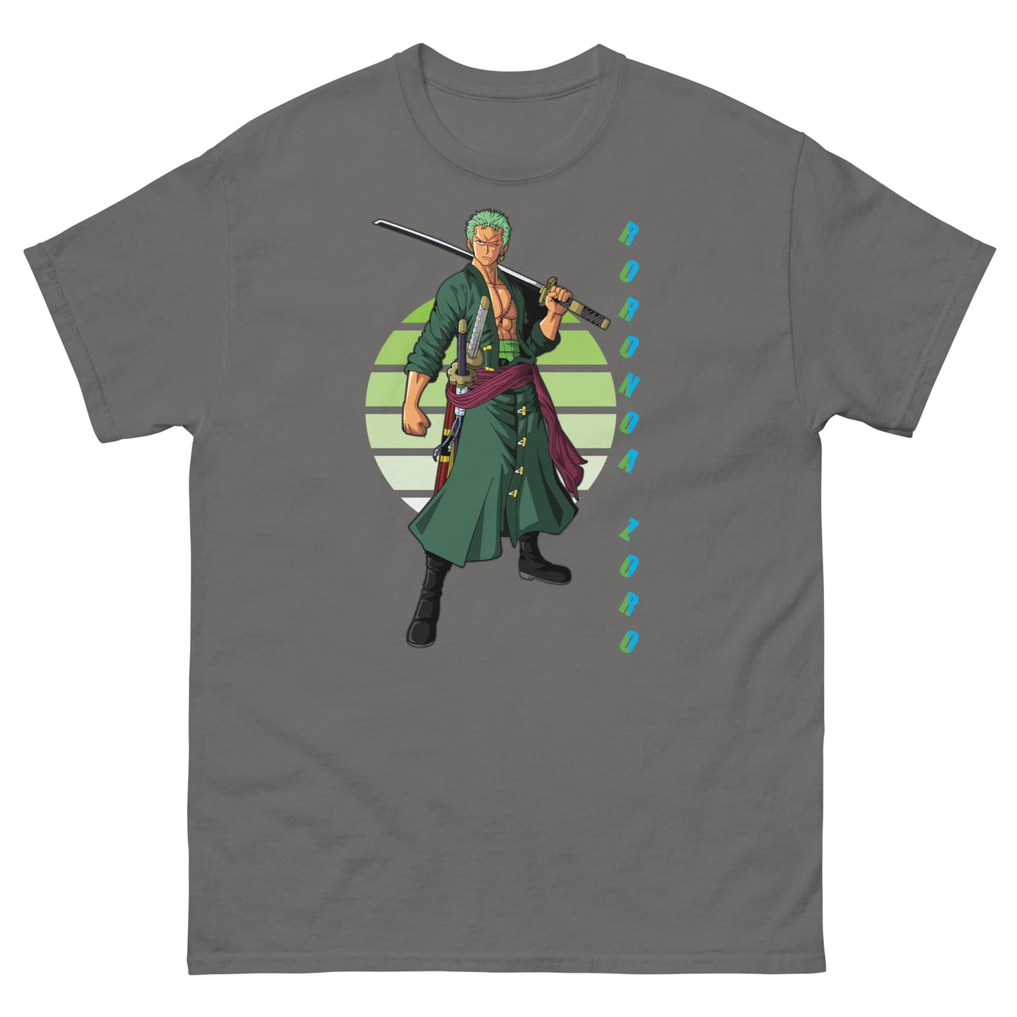 One Piece Anime Roronoa Zoro classic T-Shirt