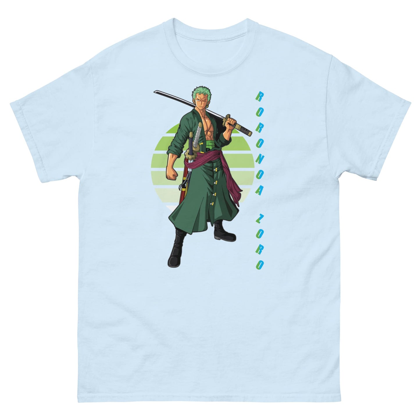 One Piece Anime Roronoa Zoro classic T-Shirt