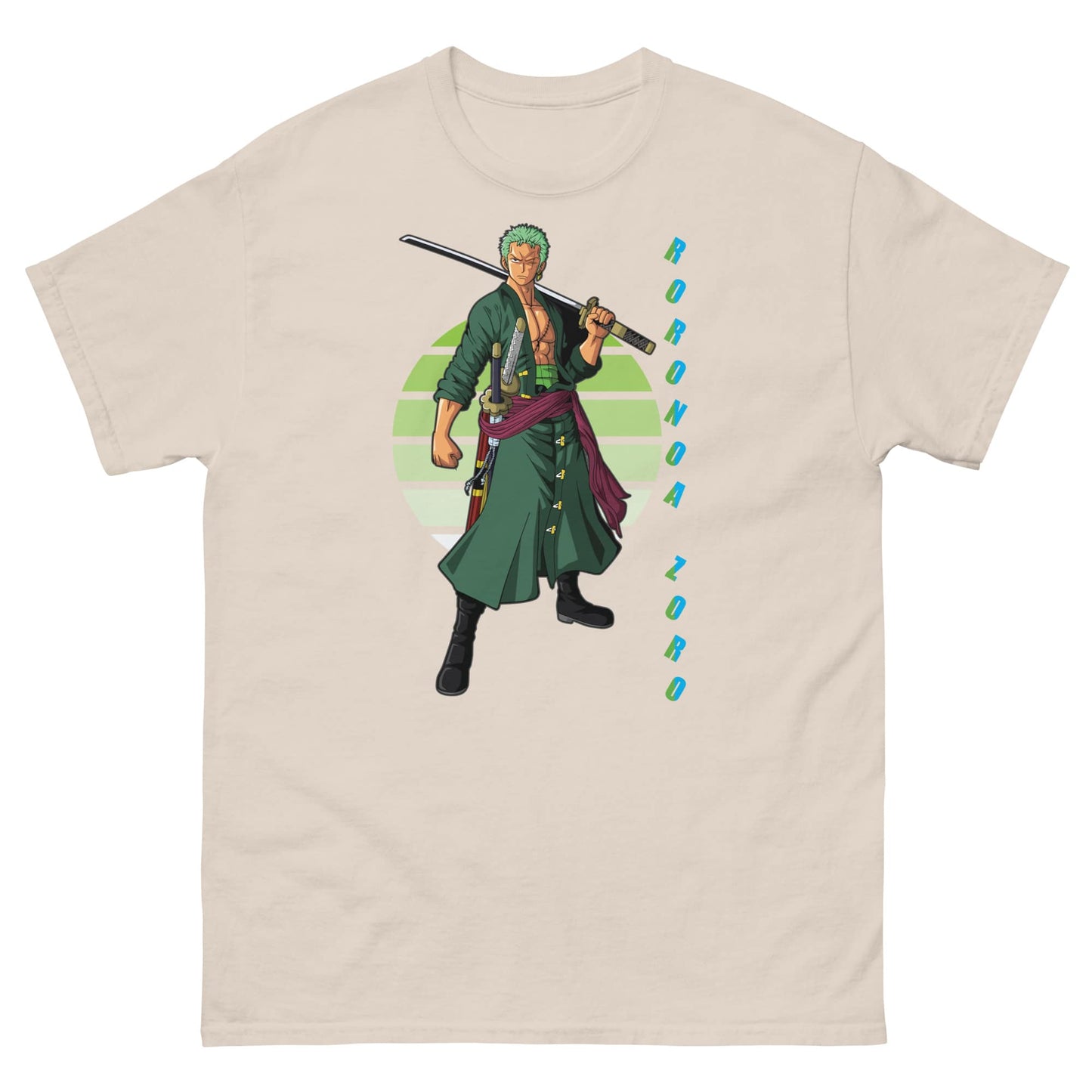 One Piece Anime Roronoa Zoro classic T-Shirt