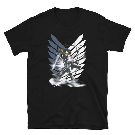 Attack On Titan Mikasa Warrior Short-Sleeve Unisex T-Shirt