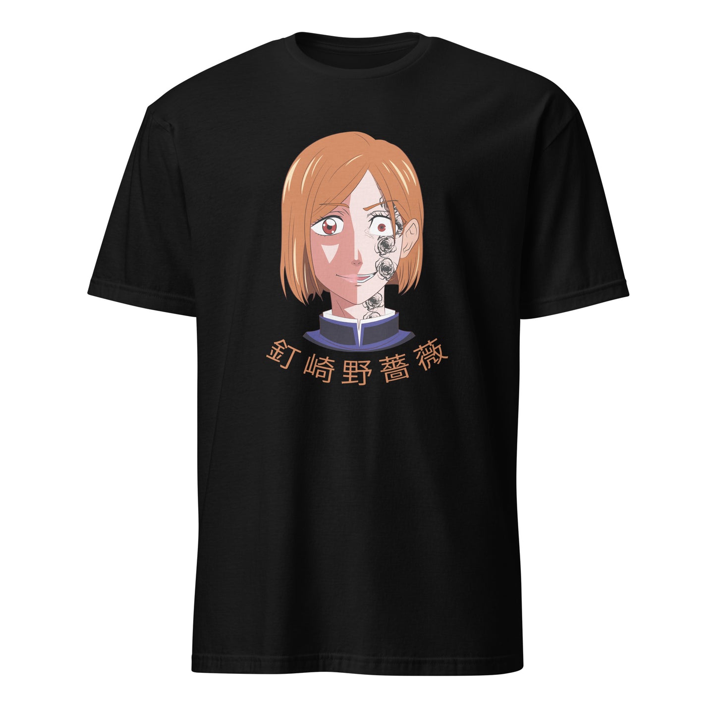 Jujutsu Kaisen Anime Nobara Kugisaki Straw Doll Technique Rose Short-Sleeve Unisex T-Shirt