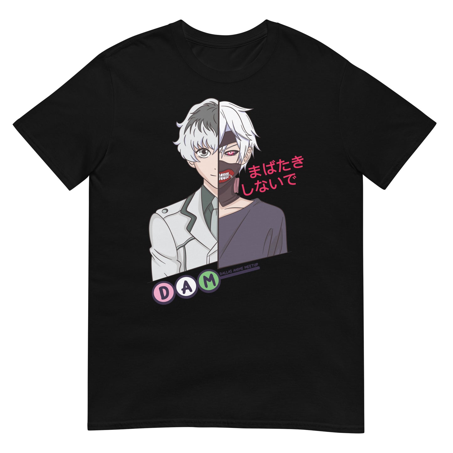 Tokyo Ghoul Anime Kaneki Ken DAM Short-Sleeve Unisex T-Shirt