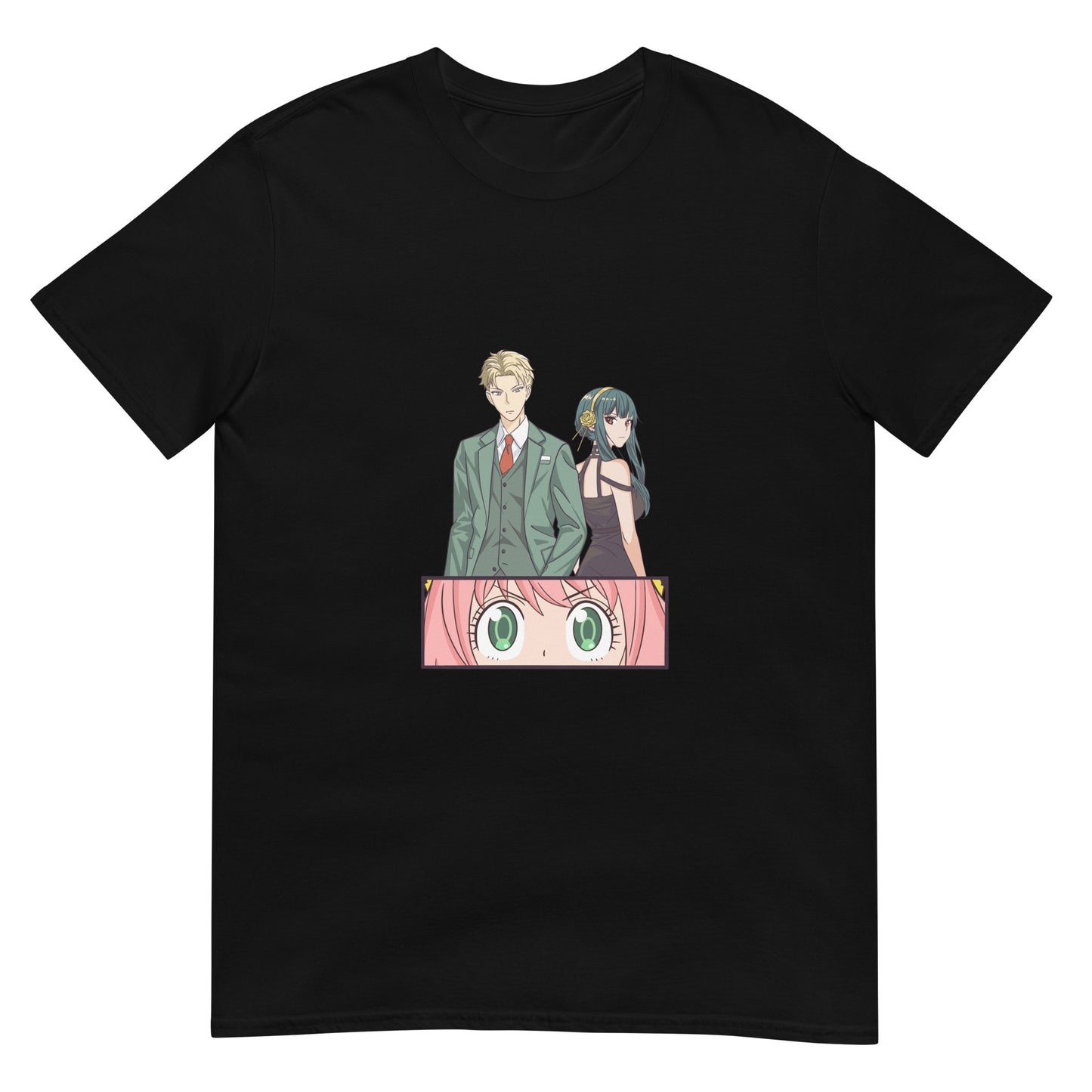 Spy Family Anime Trio Short-Sleeve Unisex T-Shirt