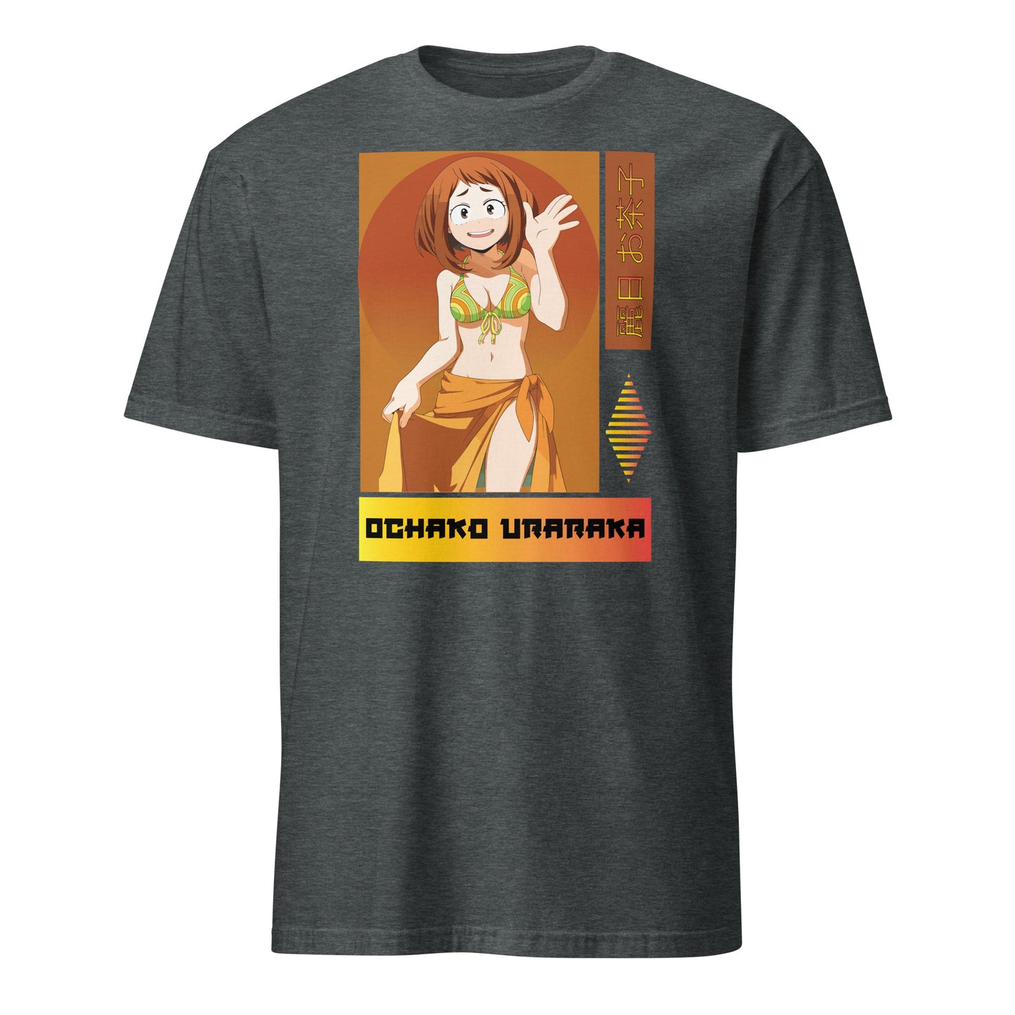 My Hero Academia Anime Ochako Uraraka Orange Bikini Short-Sleeve Unisex T-Shirt