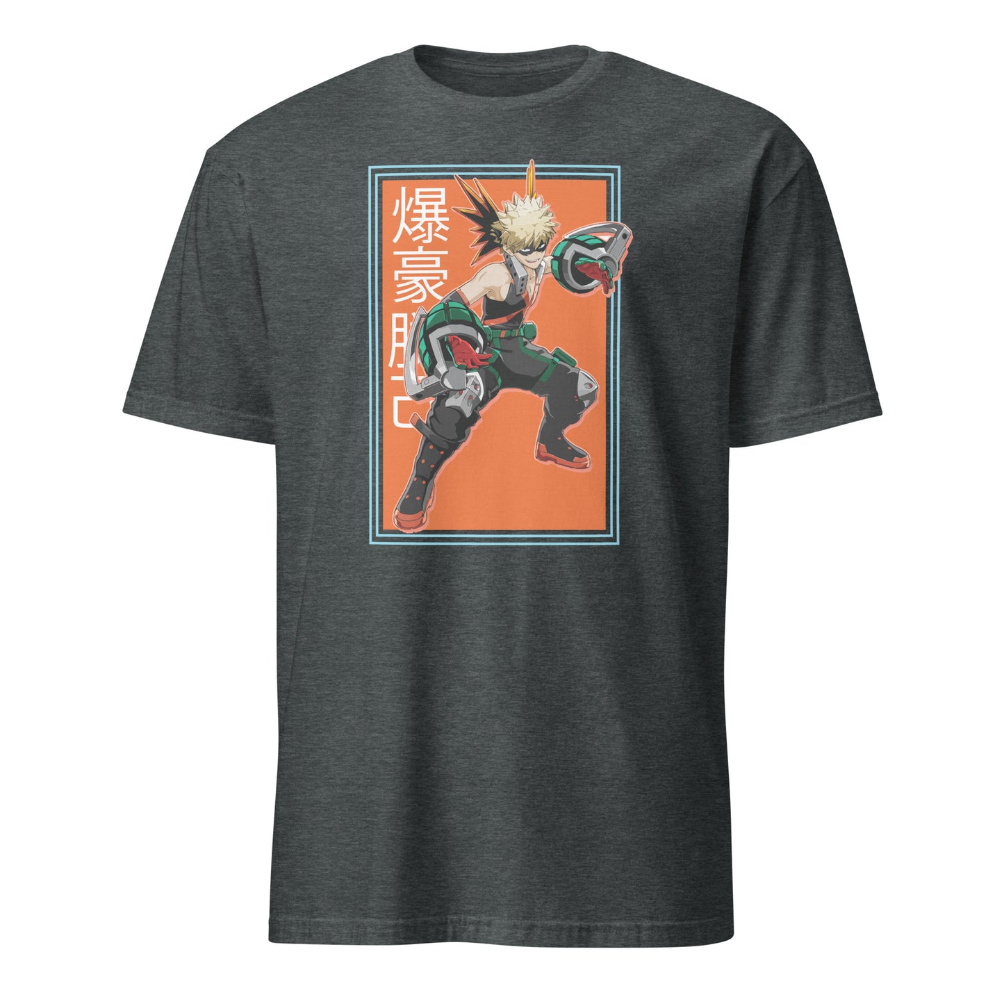 My Hero Academia Anime Bakugo Orange Short-Sleeve Unisex T-Shirt