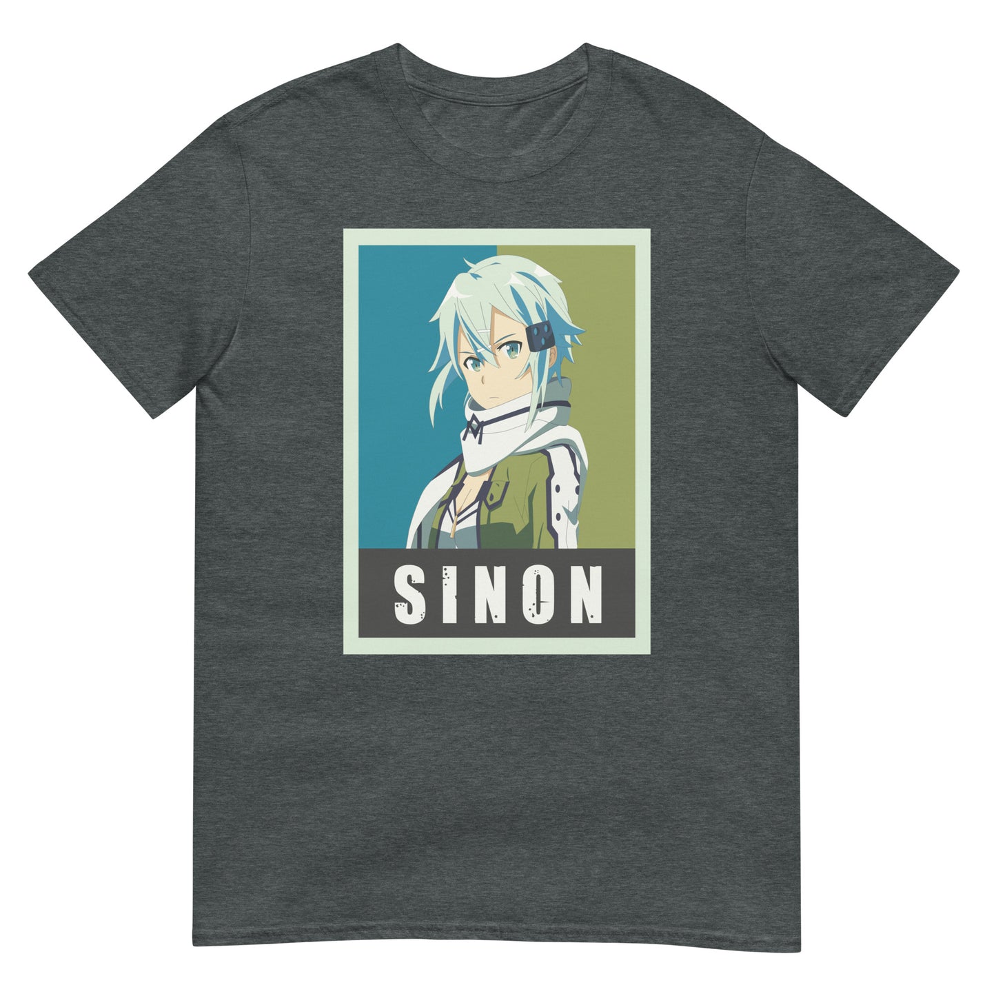 Sword Art Online Anime Sinon Short-Sleeve Unisex T-Shirt