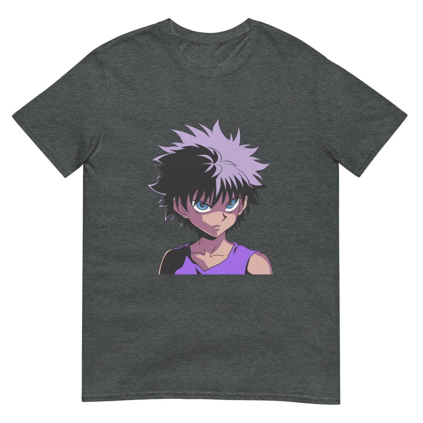 Hunter X Hunter Anime Killua Zoldyck Classic 90s Style Short-Sleeve Unisex T-Shirt