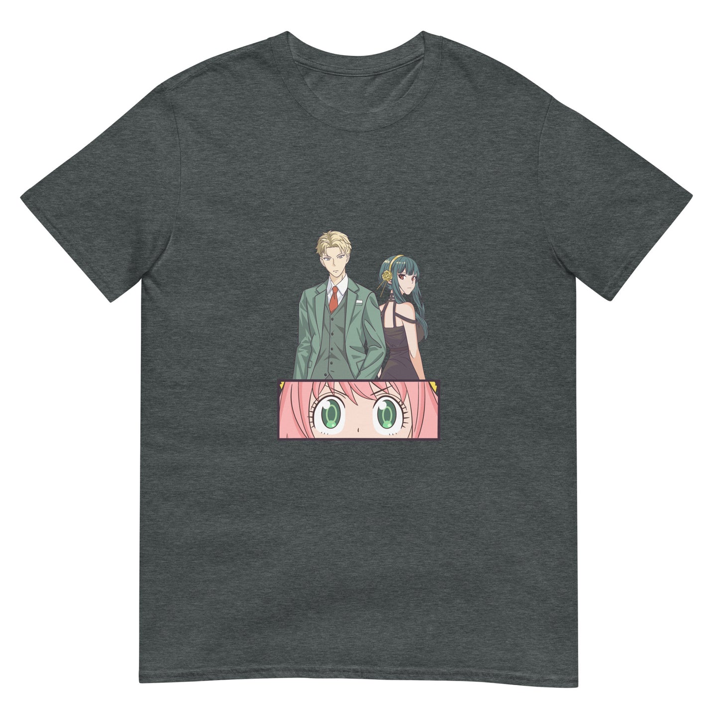 Spy Family Anime Trio Short-Sleeve Unisex T-Shirt