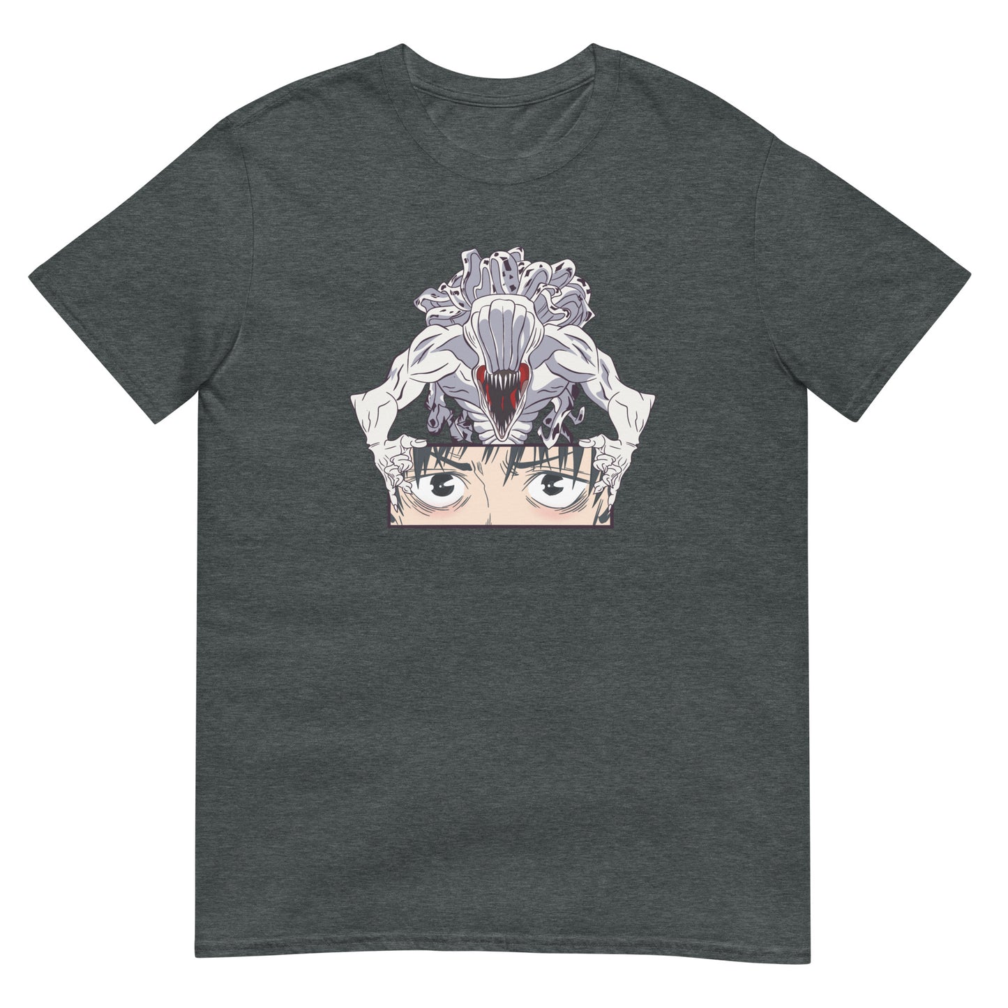 Jujutsu Kaisen Anime Yuta and Cursed Spirit Rika Short-Sleeve Unisex T-Shirt