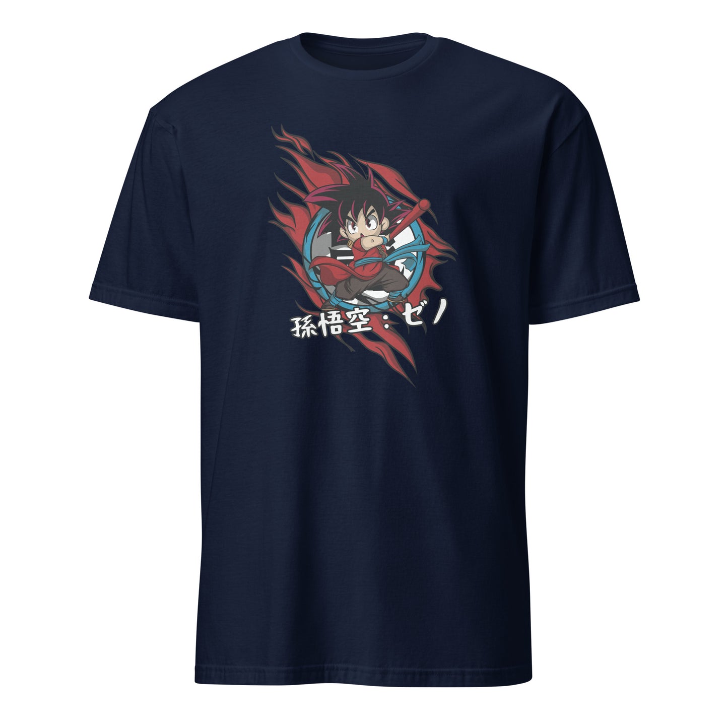 Dragon Ball Z Anime Goku Chibi Saiyan Short-Sleeve Unisex T-Shirt