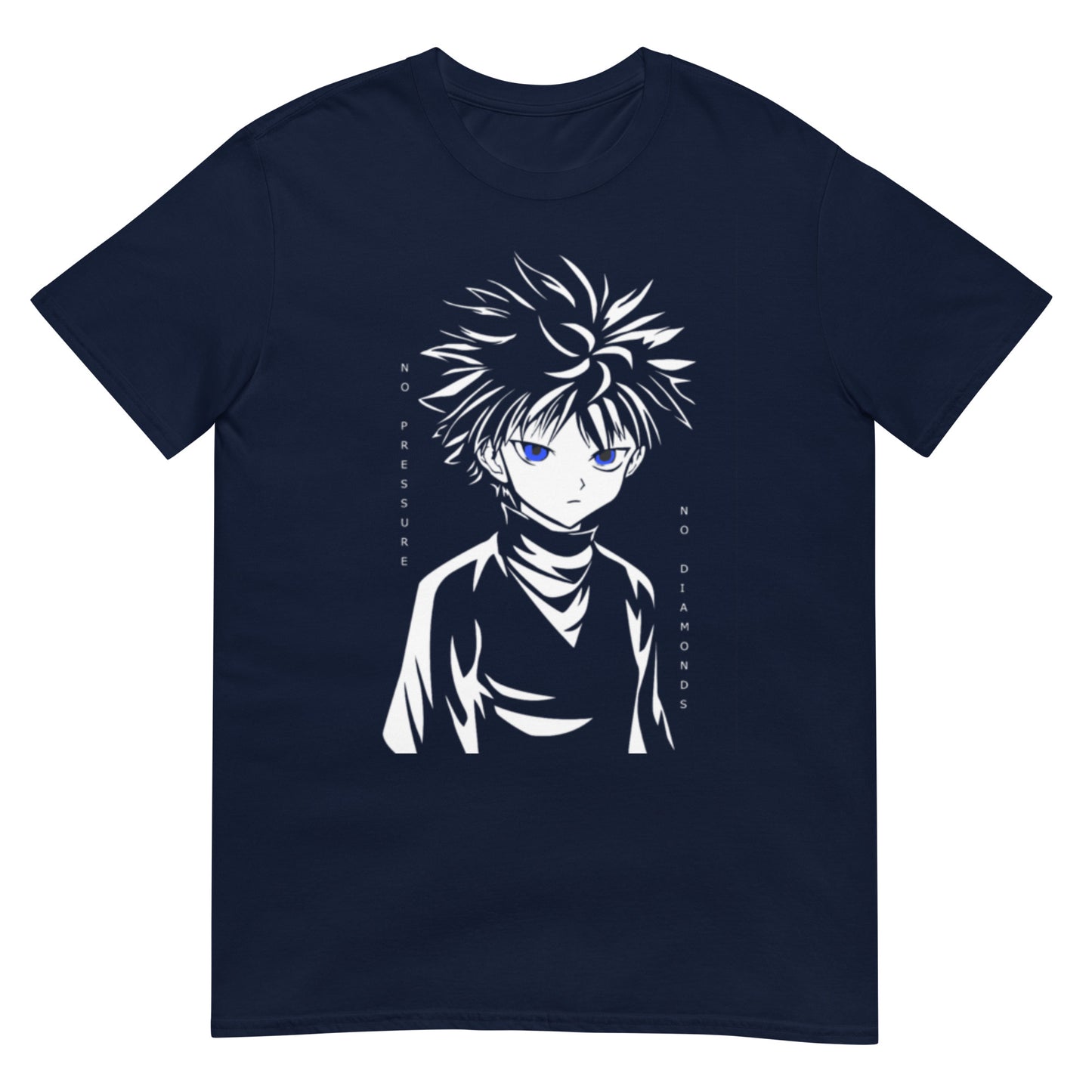 Hunter X Hunter Anime Killua Blue Zoldyck Eyed Killer Short-Sleeve Unisex T-Shirt