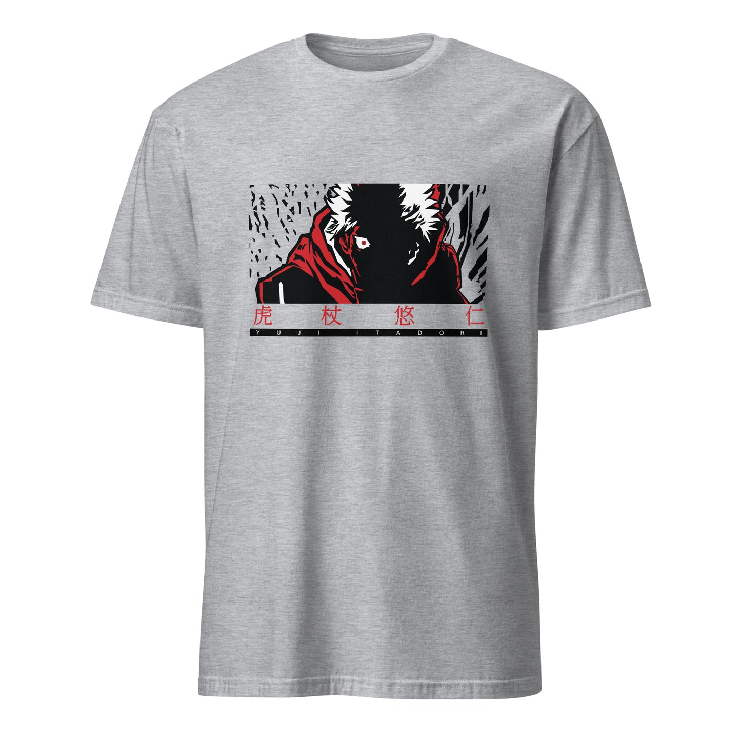 Jujutsu Kaisen Anime Yuji Itadori Rage Short-Sleeve Unisex T-Shirt