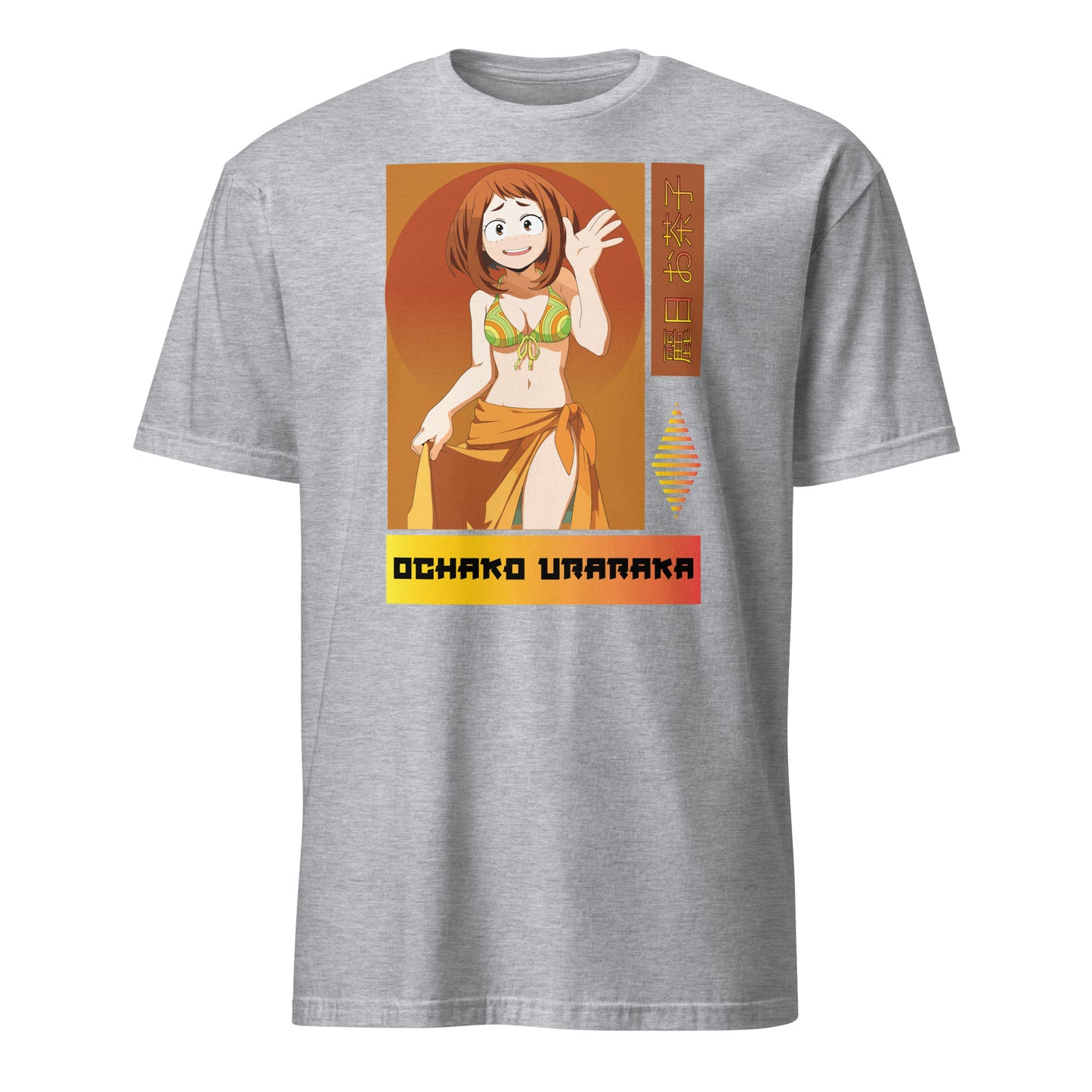 My Hero Academia Anime Ochako Uraraka Orange Bikini Short-Sleeve Unisex T-Shirt