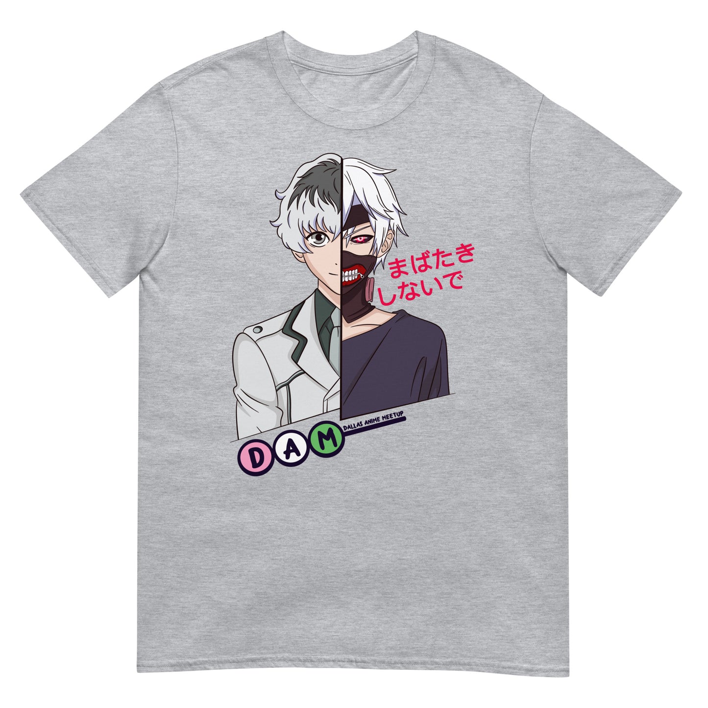 Tokyo Ghoul Anime Kaneki Ken DAM Short-Sleeve Unisex T-Shirt