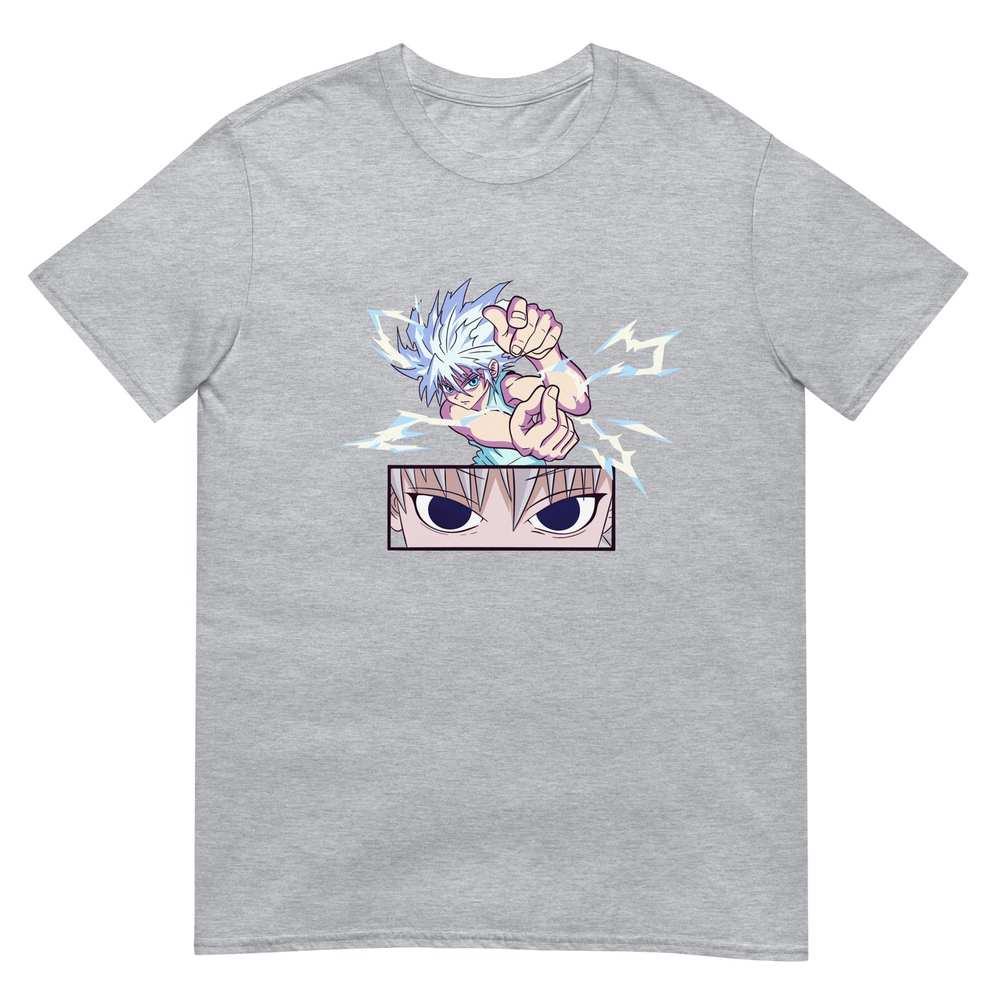 Hunter X Hunter Anime Killua Electric Eyes Short-Sleeve Unisex T-Shirt