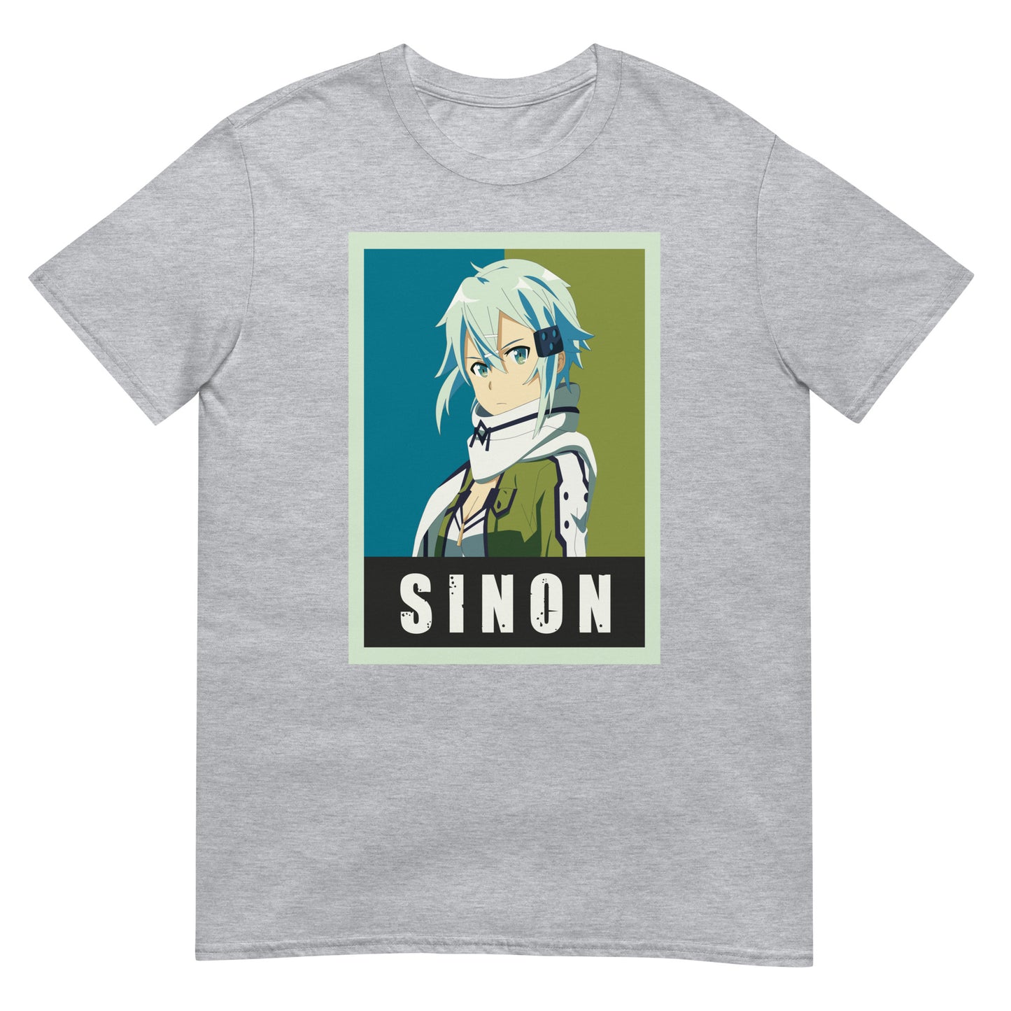 Sword Art Online Anime Sinon Short-Sleeve Unisex T-Shirt