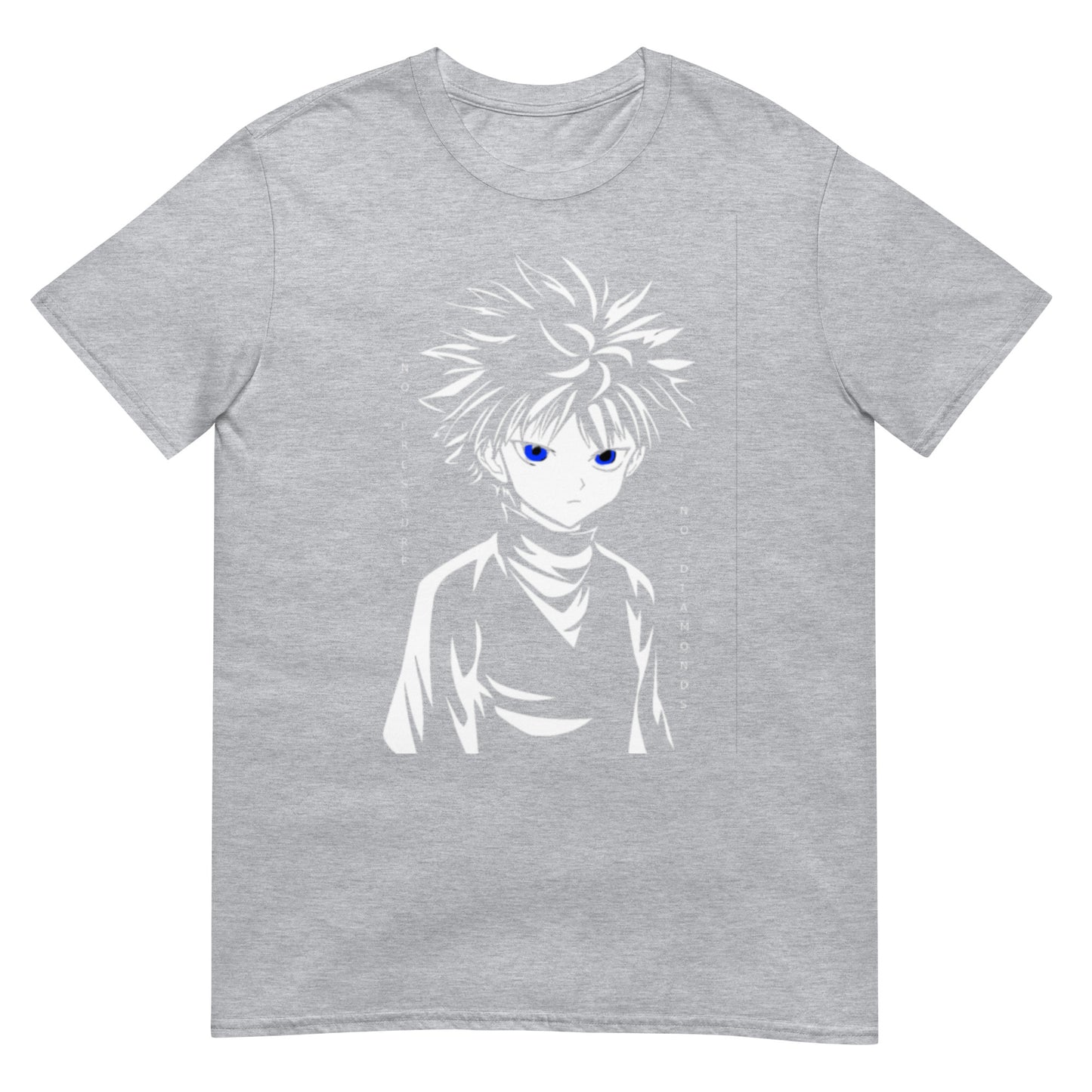 Hunter X Hunter Anime Killua Blue Zoldyck Eyed Killer Short-Sleeve Unisex T-Shirt