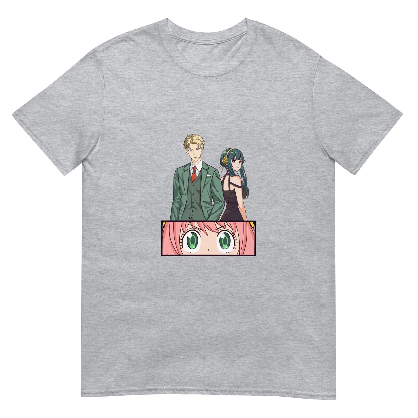 Spy Family Anime Trio Short-Sleeve Unisex T-Shirt