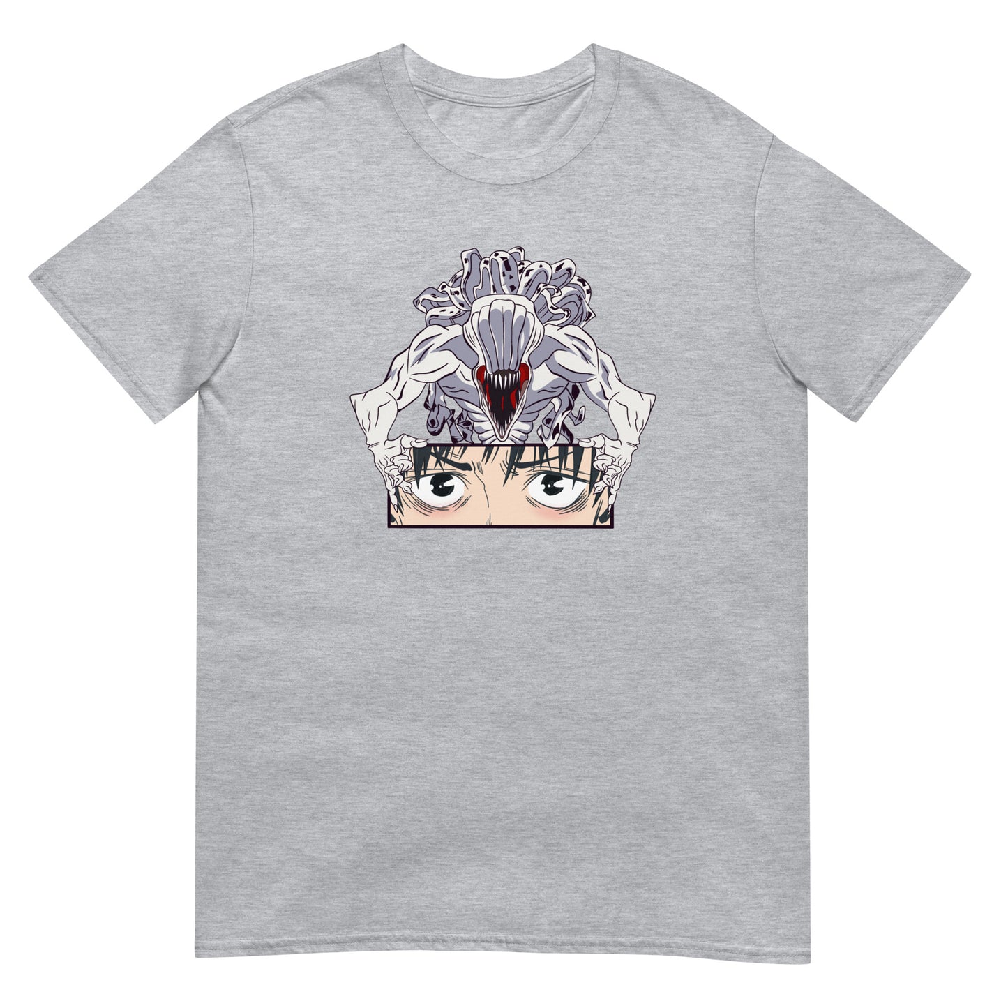 Jujutsu Kaisen Anime Yuta and Cursed Spirit Rika Short-Sleeve Unisex T-Shirt