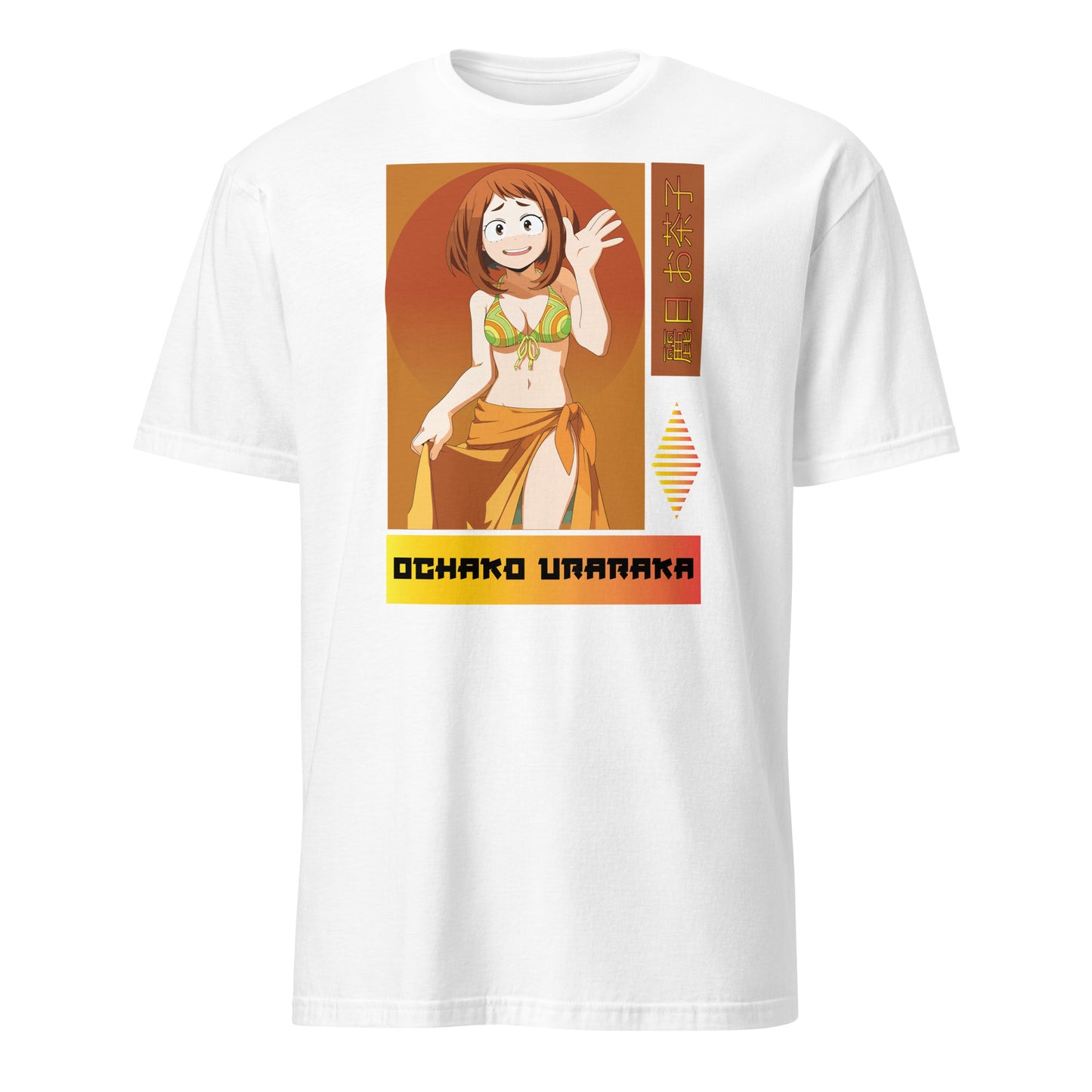 My Hero Academia Anime Ochako Uraraka Orange Bikini Short-Sleeve Unisex T-Shirt