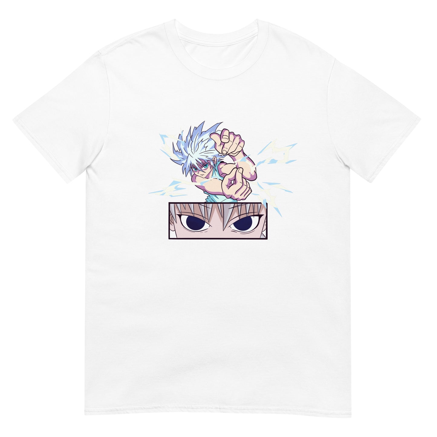 Hunter X Hunter Anime Killua Electric Eyes Short-Sleeve Unisex T-Shirt